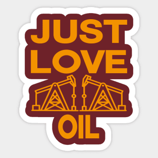 Just Pump Oil just stop oil Sticker